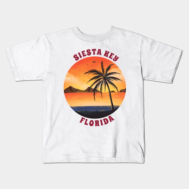 Siesta Key Kids T-Shirt by Alea's